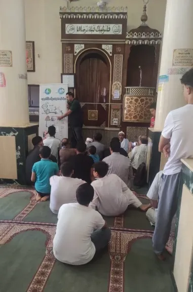 مياه الشرقية والأوقاف تنفذان ندوات توعوية بالمساجد لتوعية  ٣٠٠٠ مواطن