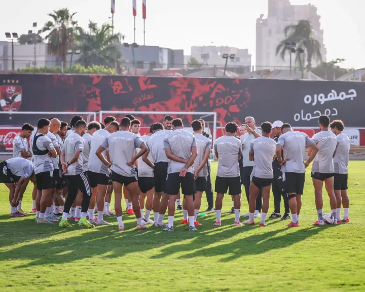 الأهلي يستأنف تدريباته استعدادًا لمباراة المقاولون العرب بالدوري
