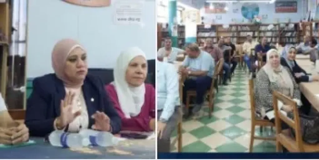 مديرة إدارة العجوزة التعليمية جولات مستمرة على المدارس استعداد للعام  الدراسي الجديد
