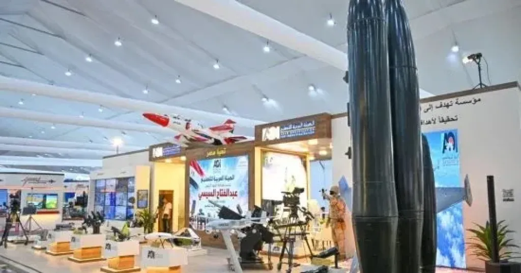 العربية للتصنيع تشارك بمعرض العلمين الدولى للطيران والفضاء