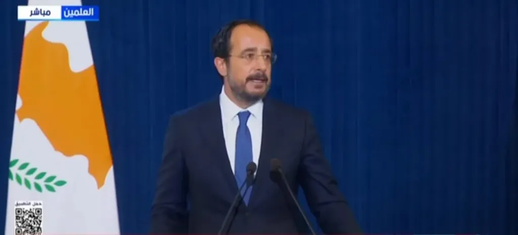 الرئيس القبرصي: نتطلع لاستضافة قبرص قمة بحضور الرئيس السيسي