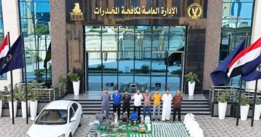 الداخلية تضبط شحنة مخدرات بقيمة 900 مليون جنيه