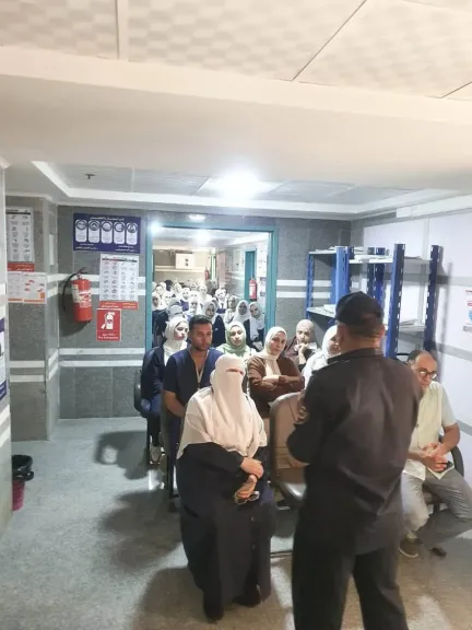 طوارئ فاقوس  ندوة للتوعية باليوم العالمى لمرض الحثل العضلي الدوشيني