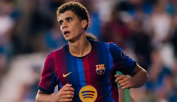 موقف حمزة عبد الكريم من تشكيل برشلونة أمام فينورد في دوري أبطال أوروبا
