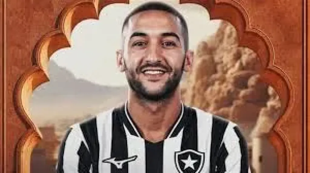 رسميا، بوتافوجو البرازيلي يعلن تعاقده مع المغربي حكيم زياش