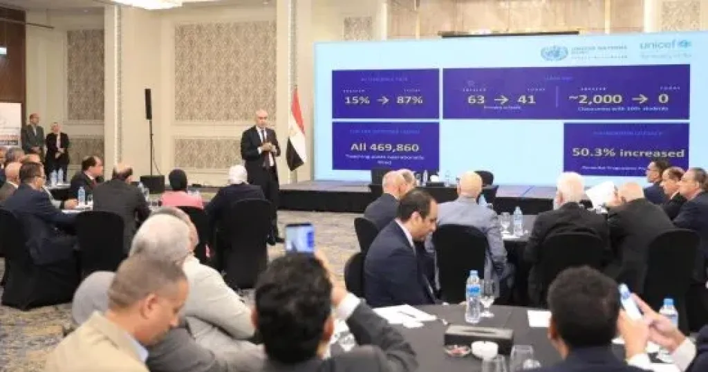 وزير التعليم: حضور الطلاب ارتفع لـ87% وتعيين 43 ألف معلم قبل بدء العام الدراسى