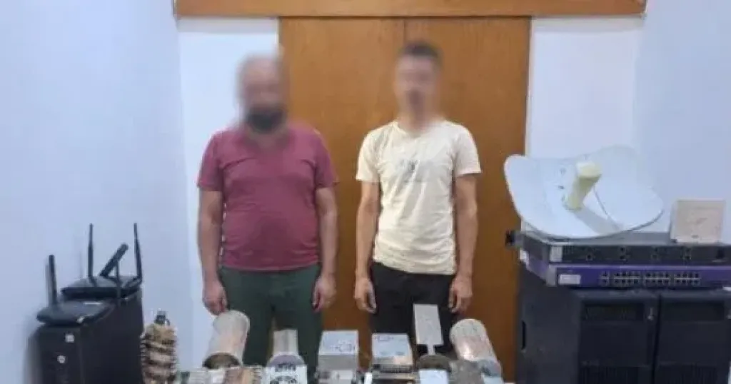 ضبط شخصين بالقليوبية لإنشاء شبكة بث تليفزيونى لاسلكية ”بدون ترخيص”