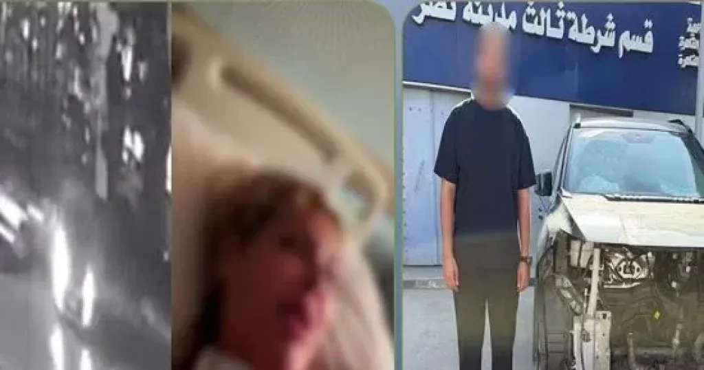 ضبط طالب صدم شخص آخر بسيارته فى القاهرة