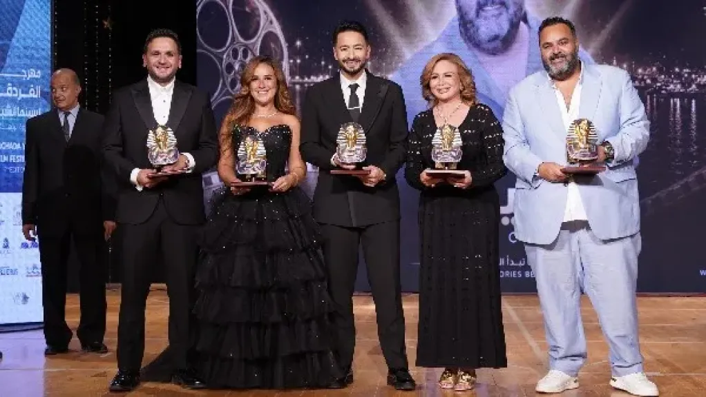 تكريم نجوم الفن بحفل افتتاح الدورة الرابعة لمهرجان الغردقة لسينما الشباب