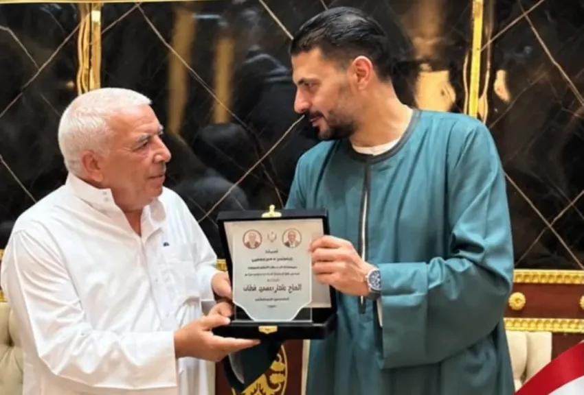 سعيد حساسين يهنئى ويكرم عمدة أبو رواش الجديد ويؤكد منصب العمودية تكليف لخدمة الأهالي
