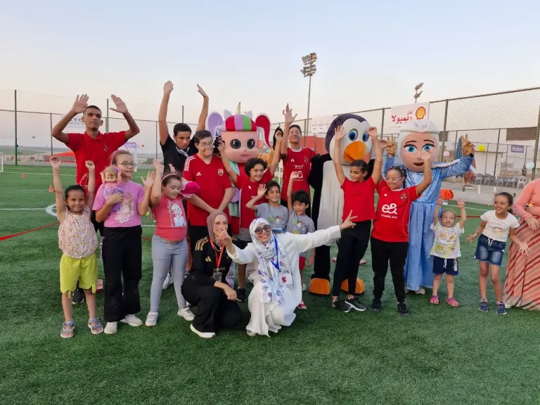 «كلنا أبطال».. يوم استثنائي لأبناء ذوي الهمم بالأهلي الشيخ زايد يجمع الرياضة والفرحة والدمج