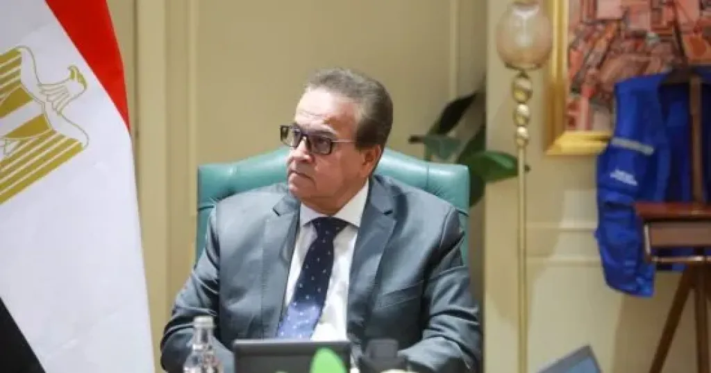 وزير الصحة يبحث ملفات التعاون مع رئيس الأمانة الفنية للمجلس الوطني للتعليم والبحث