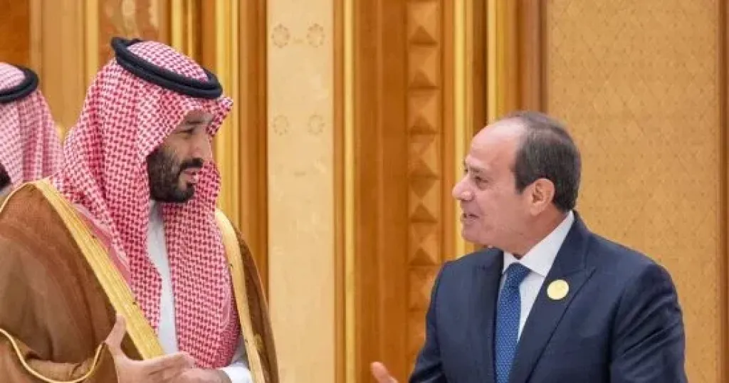 الرئيس السيسى يستقبل ولى العهد السعودى غدًا ويعقدان لقاء ثنائيًا وجلسة موسعة
