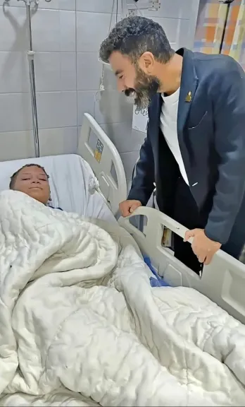 النائب إسلام قرطام يطمئن على الطلاب المصابين ويطالب بمنع تكرار الواقعة
