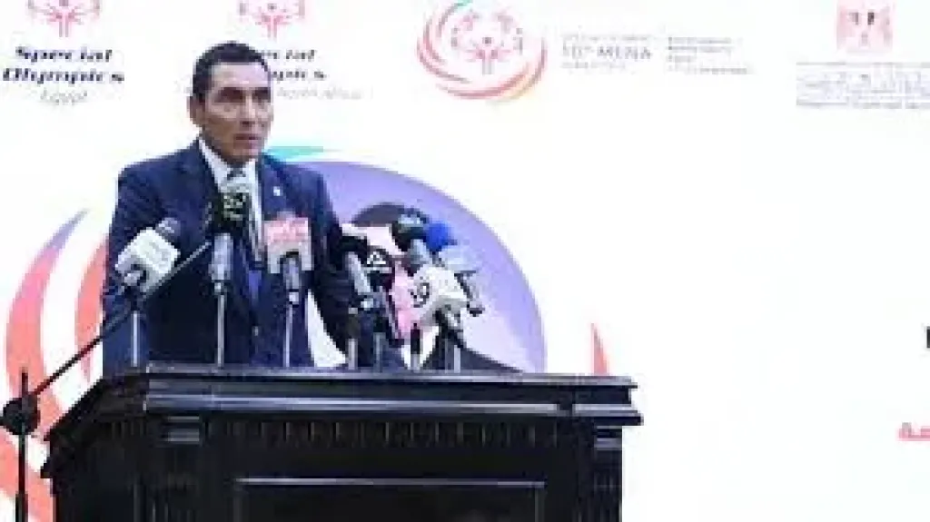 وزيرا الرياضة والتضامن يشهدان المؤتمر الصحفي للألعاب الإقليمية للأولمبياد الخاص