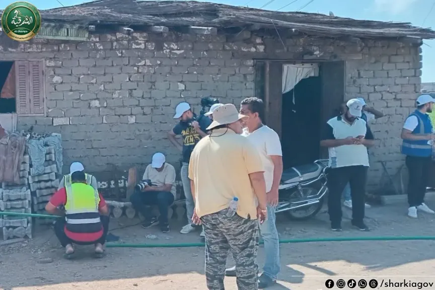 مياه الشرقية :خط مياه بطول ٦٥٠مترًا لخدمة ١٥٠٠نسمة بقرية كوبري المصفى بفاقوس