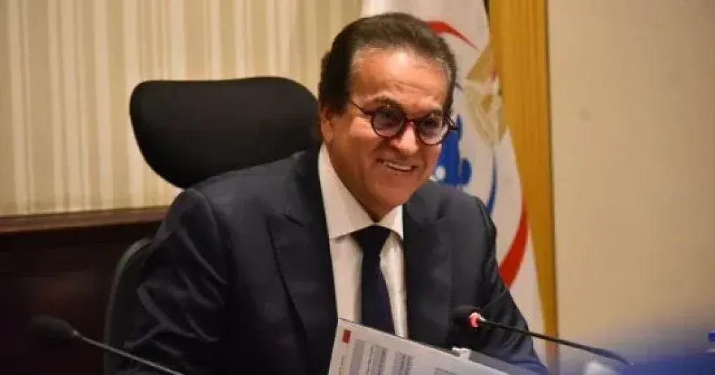 وزير الصحة يستقبل رئيس الجمعية العالمية لجراحات الجلوكوما لمناقشة سبل التعاون