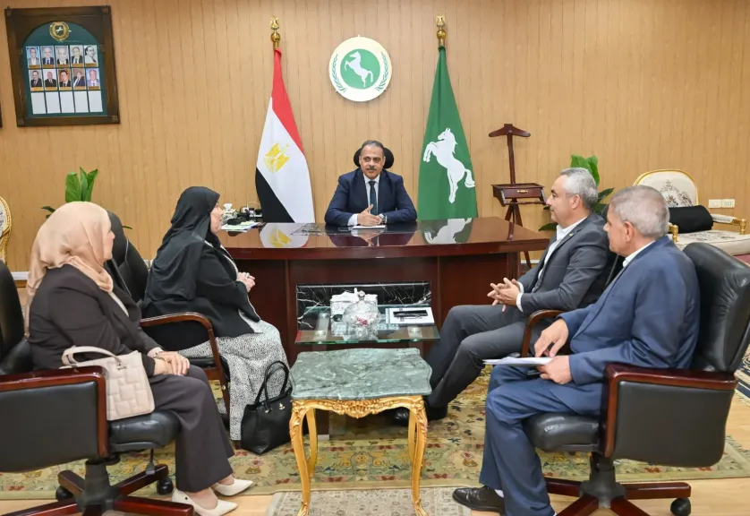 محافظ الشرقية يستقبل رئيس جهاز تعمير سيناء ومدن القناة
