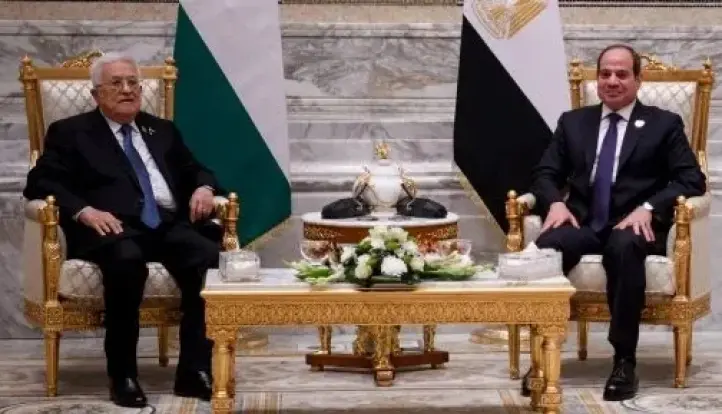 أبو مازن يثمن الجهود المصرية الكبيرة فى دعم القضية الفلسطينية