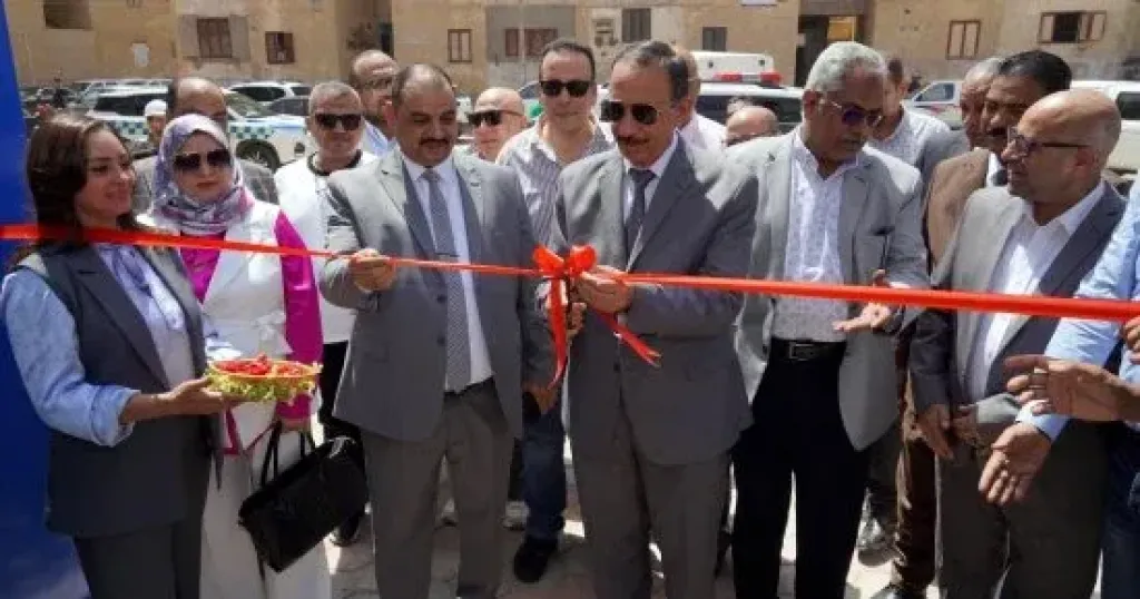 محافظ سوهاج يفتتح مدرسة مياه الشرب والصرف الصحى للتكنولوجيا التطبيقية