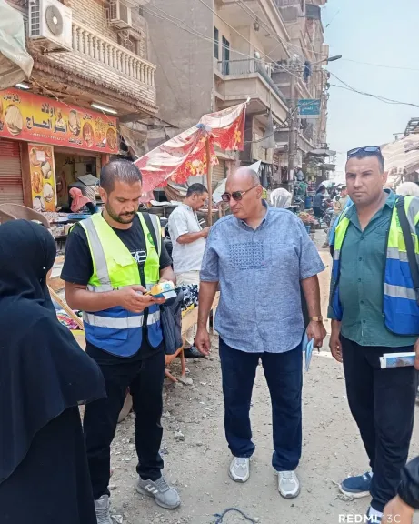 مياه الشرقية  تنظم حملات توعية وتنشيط حصيلة  واستطلاعات راى ببلبيس