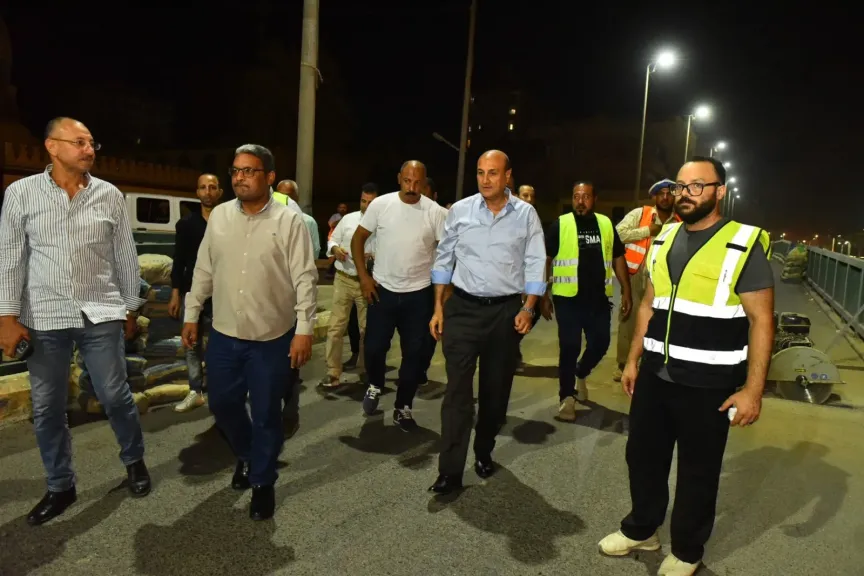 محافظ أسيوط يتفقد استكمال رفع كفاءة الكباري تحت ولاية المحافظة بمدينة أسيوط