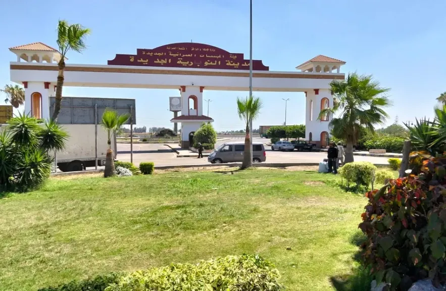 جهاز تنمية مدينة النوبارية الجديدة يعمل على زيادة معدلات التشجير بالمدينة