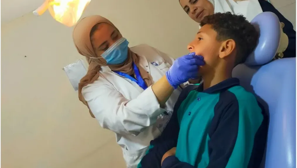 تقديم الخدمة لعدد ١٦٠٠ مريض بقافلة سمعان اول بالشرقية