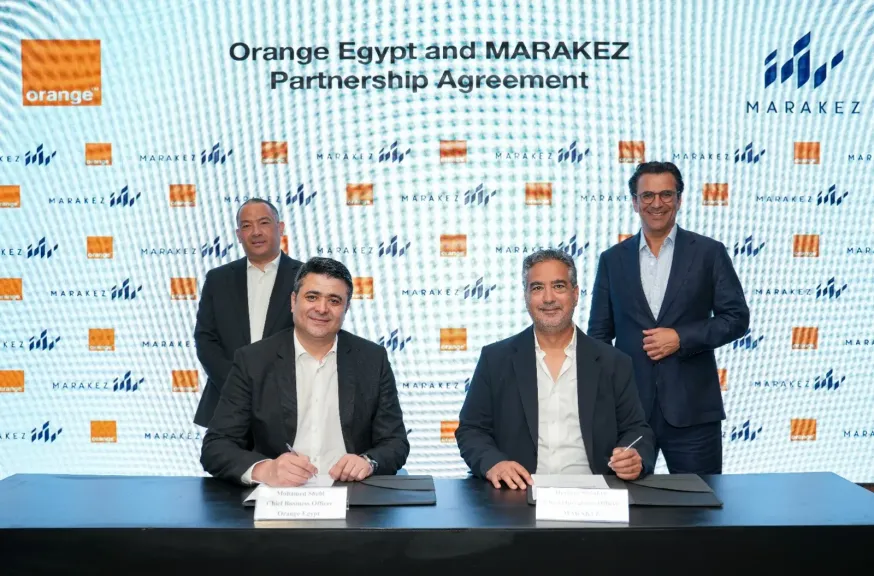 «اورنچ مصر» توقع شراكة استراتيجية مع «مراكز» لتطوير البنية التحتية الذكية في 4 من أكبر مشروعاتها العمرانية والتجارية