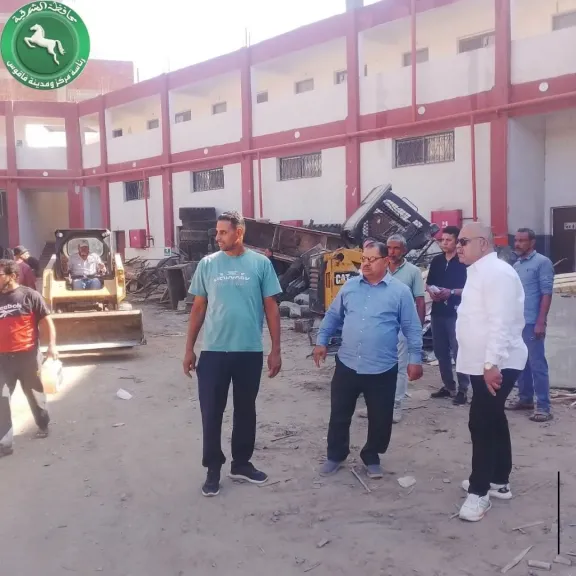 جهود ميدانية مكثفة للارتقاء بمنظومة النظافة بفاقوس شرقية