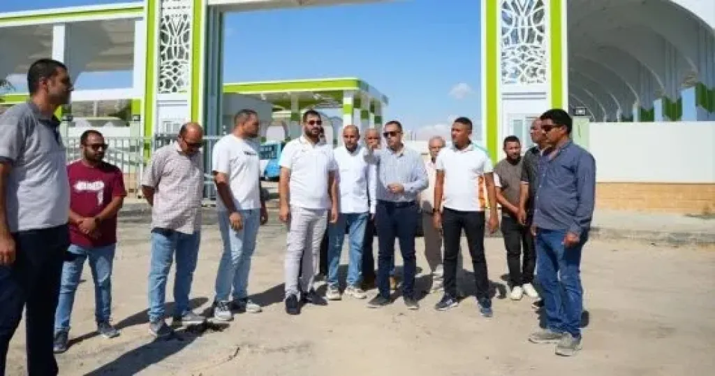 جهاز العلمين الجديدة يعلن بدء التشغيل التجريبي لـ”موقف النقل الداخلي”