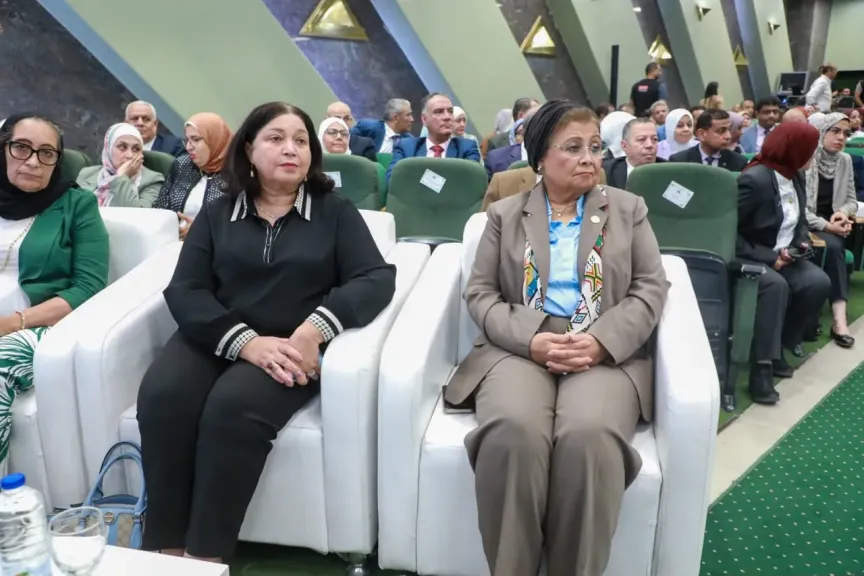 نائبة وزيرة التضامن الاجتماعي تشهد فعاليات مؤتمر إطلاق نتائج  المسح  الصحي للأسرة المصرية 2025 ”EFHS”