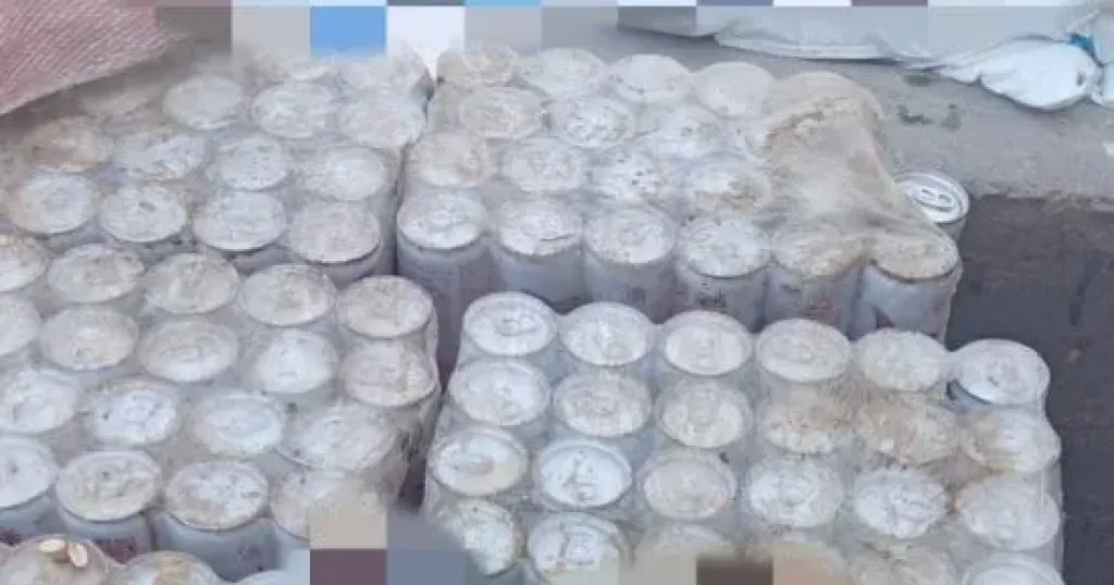 ضبط 1812 عبوة مشروبات طاقة وعصائر فاسدة داخل محل بالإسماعيلية