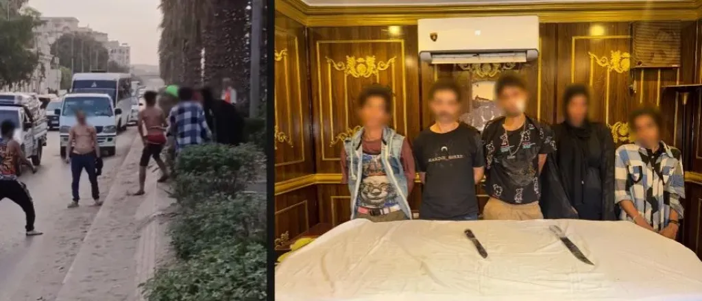بعد تداول فيديو الواقعة.. ضبط طرفي مشاجرة بالأسلحة البيضاء في الأهرام