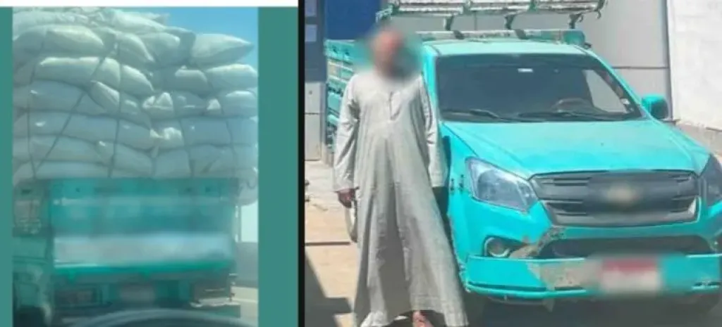 ضبط سائق نقل لقيادته سيارة بحمولة زائدة دون تأمين بالإسكندرية