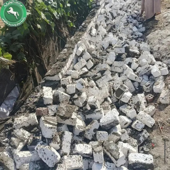ازالة خمس حالات تعدى بالبناء بمركز ومدينة فاقوس محافظة الشرقية