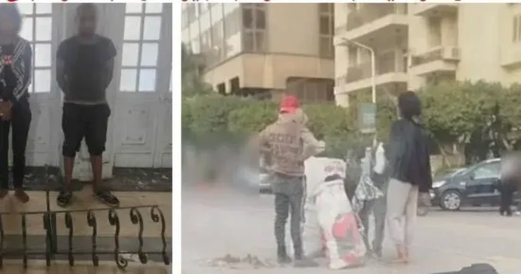 الداخلية تكشف ملابسات فيديو سرقة حديد أعمدة الإنارة بالدقي وتضبط المتهمين
