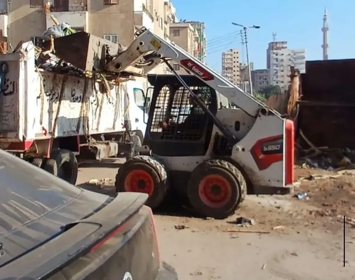 رفع ١٨٥ الف طن قمامة ومخلفات بنطاق محافظة  الشرقية