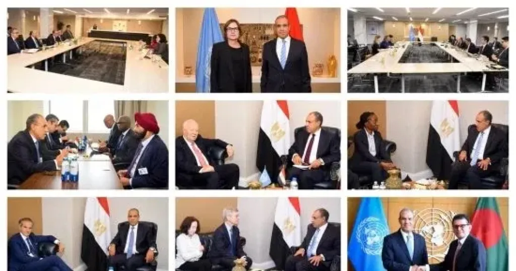 نشاط مكثف لوزير الخارجية خلال الجمعية العامة للأمم المتحدة