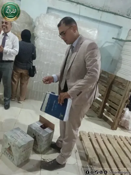 ضبط ٢طن زيوت طعام مجهولة المصدر بمصنعين فى مركز بلبيس