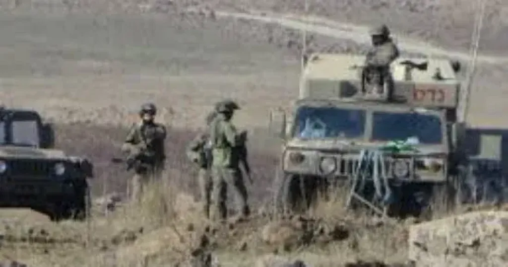جيش الاحتلال الإسرائيلى يقتحم المنطقة الشرقية فى مدينة نابلس
