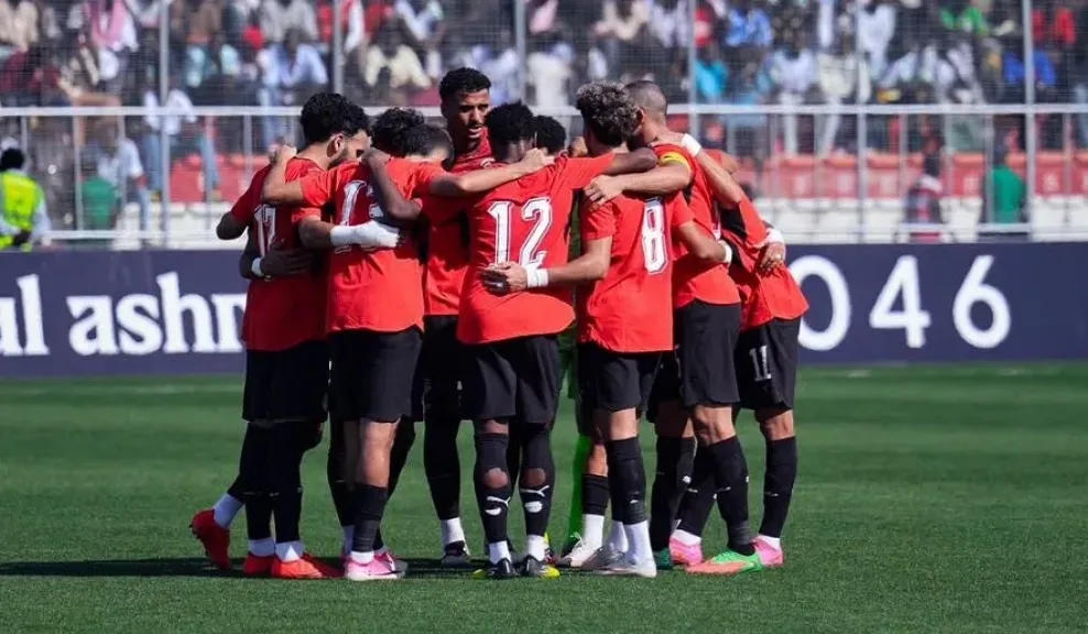 إبراهيم عادل يُعزز بالهدف الثالث لمنتخب مصر أمام جنوب السودان