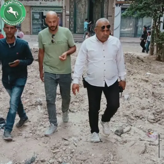 وهيكل: استمرار العمل لإعادة تأهيل الطرق بمركز فاقوس