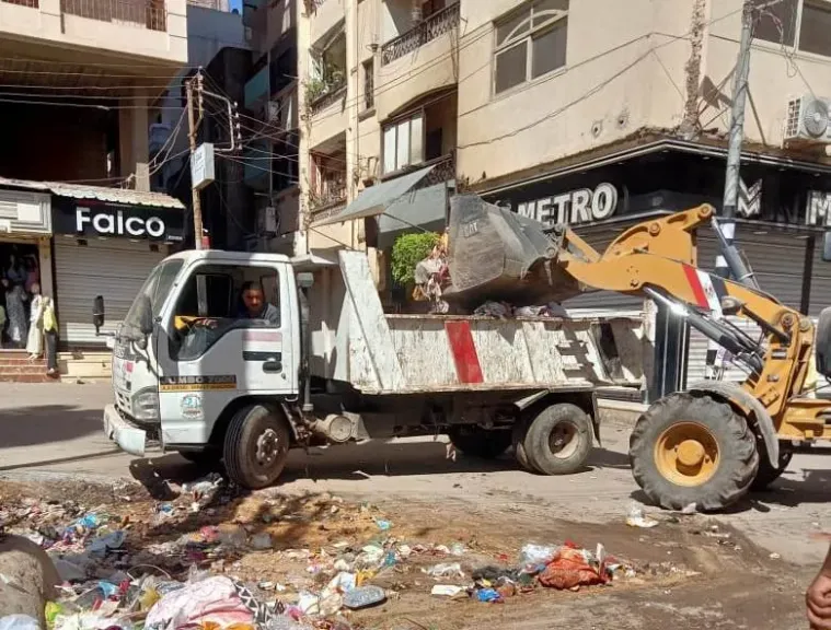 رفع 1868 طن مخلفات في حملات مكثفة بأحياء الإسكندرية
