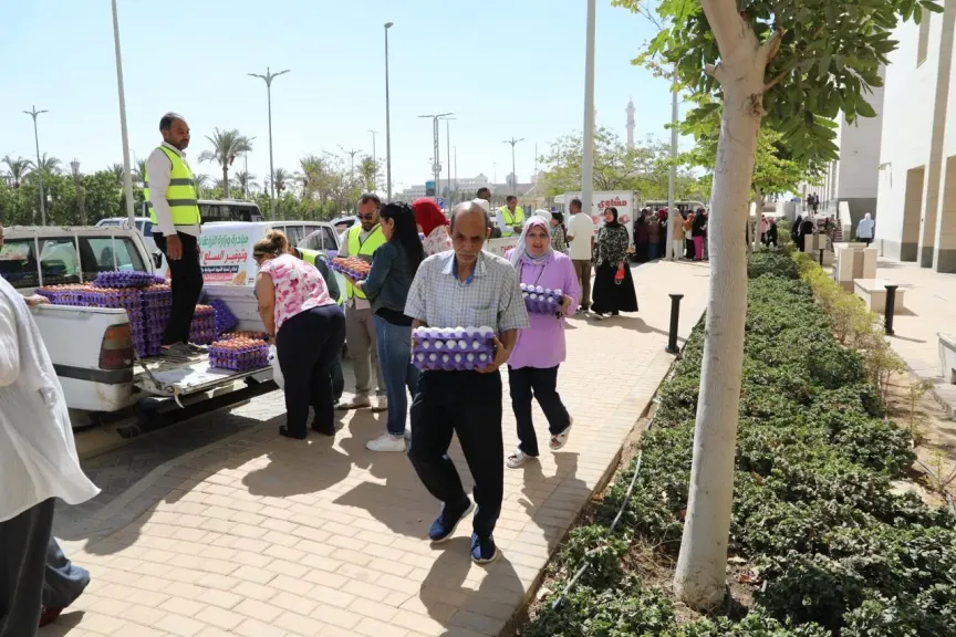 «الزراعة» تطرح بيض المائدة بتخفيضات 25% عبر منافذها المتنقلة في العاصمة الجديدة وميادين القاهرة والجيزة