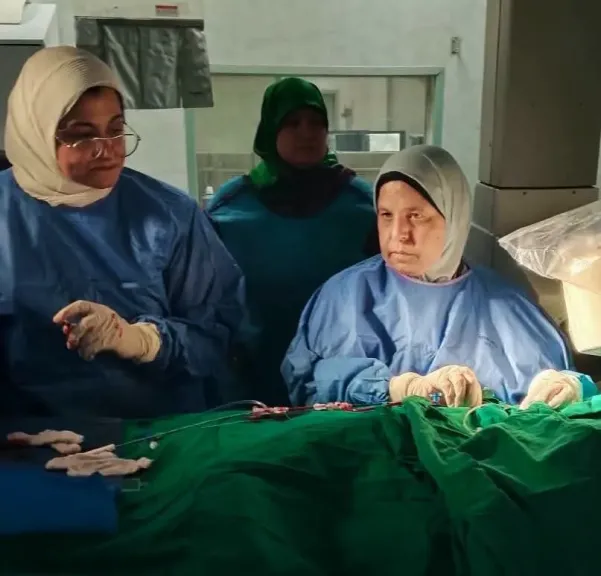 فريق طبي بمستشفى القلب بجامعة أسيوط ينجح في إجراء تدخلات دقيقة لعلاج  6 أطفال
