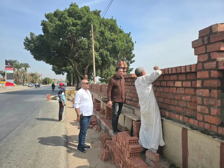 محافظ أسيوط: متابعة أعمال تطوير مدخل قرية خارفة بصنبو بديروط للارتقاء بالخدمات