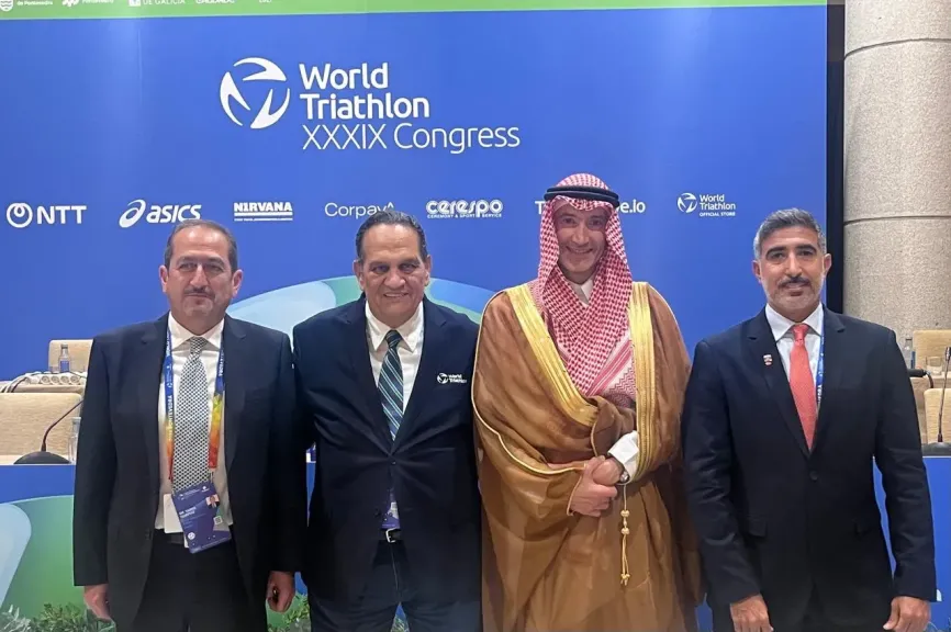 اللواء أحمد ناصر يشارك بعمومية الاتحاد الدولي للترايثلون في إسبانيا.. حضور مصري مؤثر
