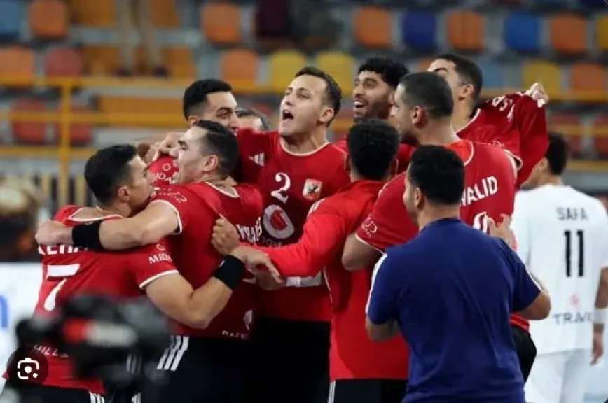 بعثة فريقي الأهلي لكرة اليد تغادر إلى أنجولا غدا للمشاركة في بطولة إفريقيا للأندية