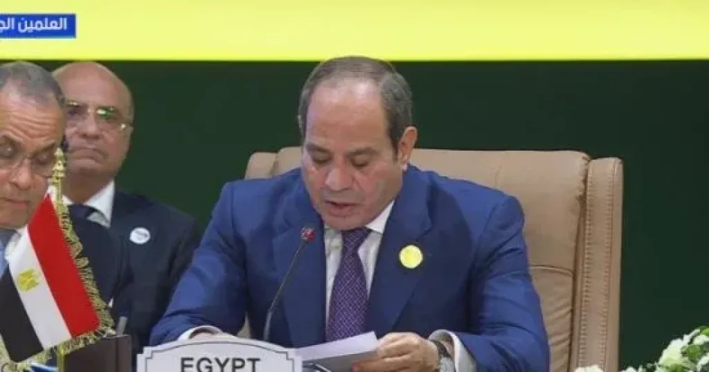 السيسي: مصر أولت تمويل التنمية أولوية خاصة خلال رئاستها للجنة توجيه النيباد
